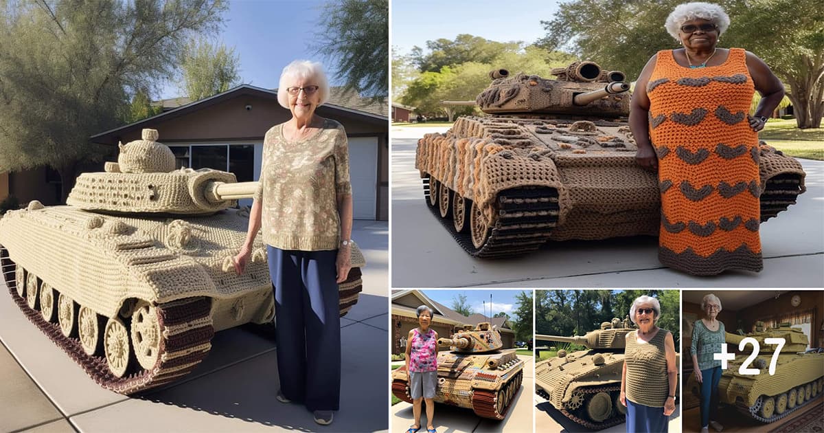 Cover Image for Grandmas showing off their crochet tanks